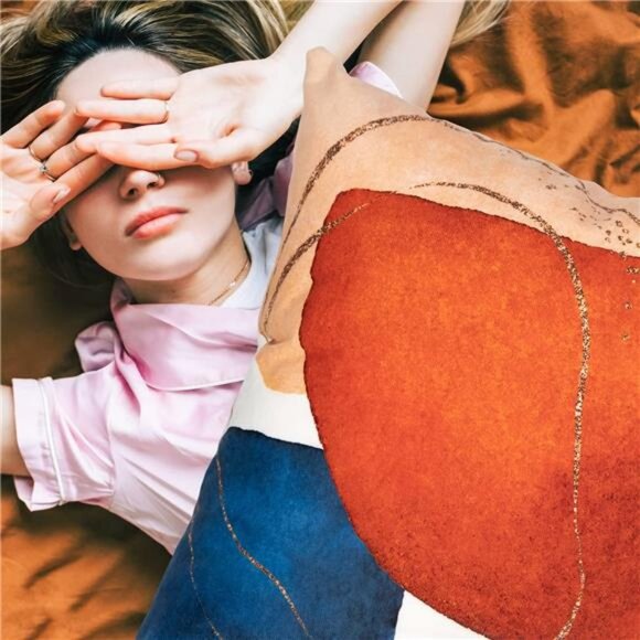 Throw Pillow Covers 18x18 Set of 4 Mid Century Modern Decorative Throw Pillows - Picture 5 of 7